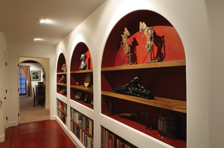 欧式风格精装公寓艺术家具书房装饰效果图