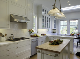 现代美式风格复式公寓舒适6平方厨房装修图片
