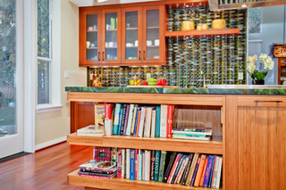 混搭风格客厅复式公寓艺术家具儿童书房设计图