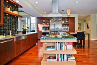 混搭风格单身公寓设计图艺术家具4平米小厨房设计图