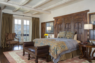 地中海风格室内三层别墅及低调奢华8平米卧室装修图片