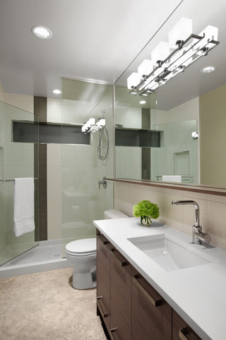 房间欧式风格一层别墅新古典浴室柜效果图