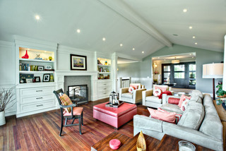 北欧风格客厅300平别墅唯美实木沙发图片