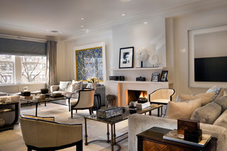 新古典风格200平米别墅古典中式客厅2014客厅效果图