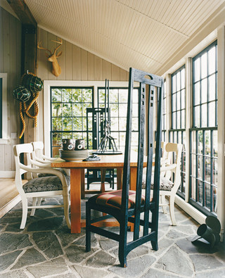 美式乡村风格2层别墅乐活宜家椅子图片