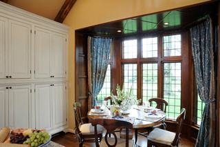 房间欧式风格2013年别墅客厅简洁厨房餐厅装修图片
