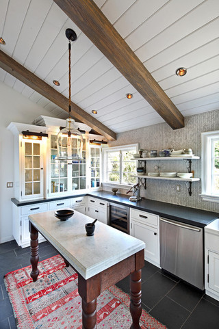 现代简约风格客厅三层半别墅实用2014厨房设计