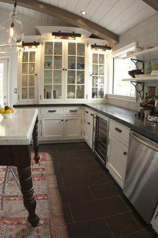 现代简约风格卫生间三层别墅实用卧室厨房地砖图片