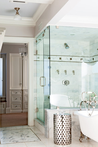 房间欧式风格酒店式公寓温馨品牌整体淋浴房设计图