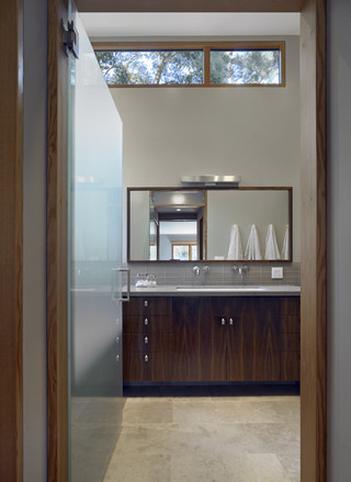 现代简约风格卧室一层别墅小清新浴室柜效果图