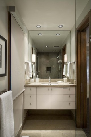 现代简约风格客厅3层别墅奢华家具品牌浴室柜图片