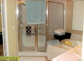 现代简约风格餐厅白领公寓时尚家居装饰卫生间淋浴房定制