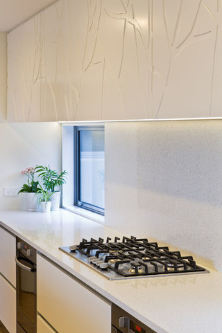 欧式奢华白色家具欧式开放式厨房设计