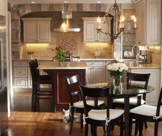 欧式风格奢华家具开放式厨房餐厅红木家具餐桌图片
