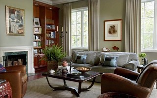 新古典风格客厅单身公寓设计图艺术2012简约客厅装修图片