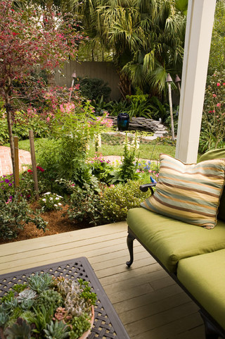什么都无法阻挡绿色的魅力  别致别墅花园设计