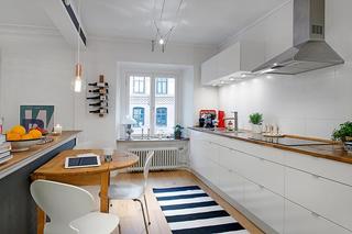 北欧风格小户型温馨厨房效果图