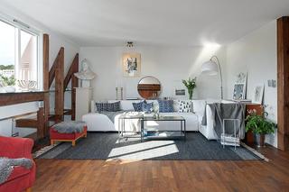 现代简约风格公寓简洁客厅设计