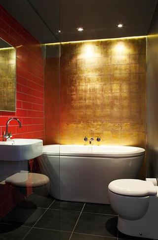混搭风格艺术整体卫浴旧房改造设计图