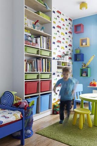 现代简约风格公寓舒适儿童房装潢