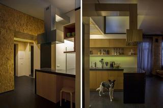 现代简约风格公寓温馨厨房装修效果图