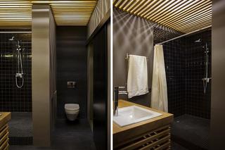 现代简约风格公寓温馨整体卫浴设计图