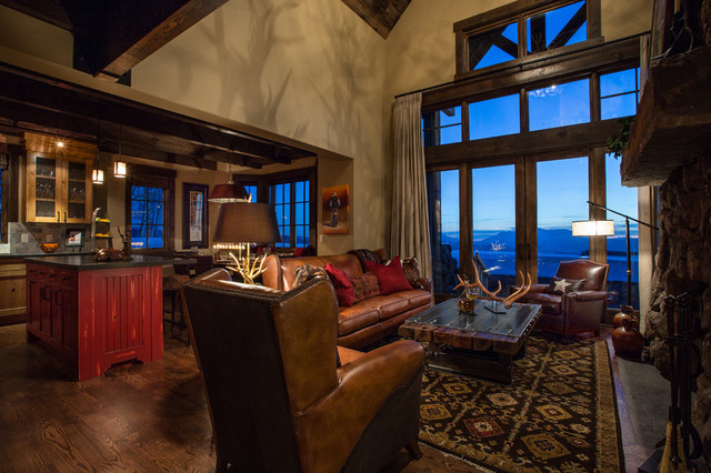 狼溪农场复古风别墅装修_齐家网装修效果图