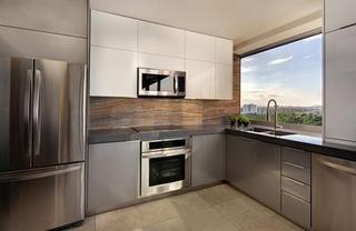 美式风格公寓舒适厨房设计