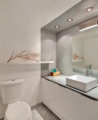 美式风格公寓舒适整体卫浴装潢