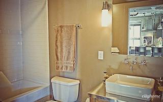 loft风格公寓艺术暖色调整体卫浴装修图片