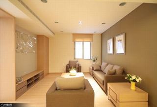 日式风格温馨客厅旧房改造平面图