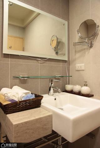 日式风格温馨卫生间旧房改造家装图片