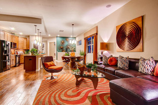 欧式风格卧室精装公寓舒适16平米客厅效果图