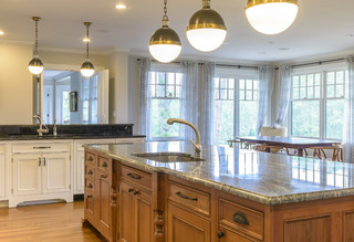 白色简欧风格客厅简洁开放式厨房客厅卫生间台盆效果图