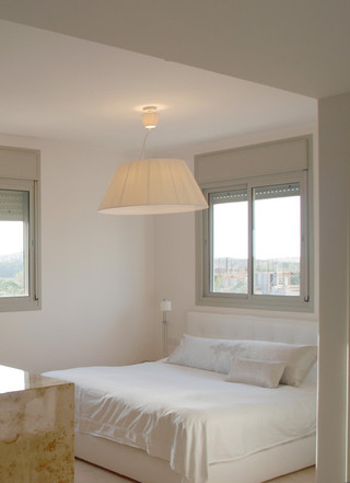 白色简欧风格酒店公寓大气白色欧式家具设计图