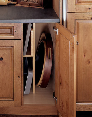 原木色家居3平米厨房整体橱柜设计