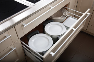 现代简洁白色厨房6平方厨房整体橱柜设计图纸