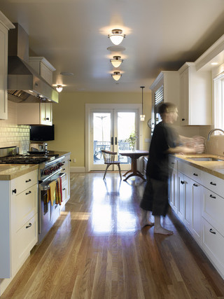 现代简约风格客厅唯美富裕型4平方厨房设计图纸