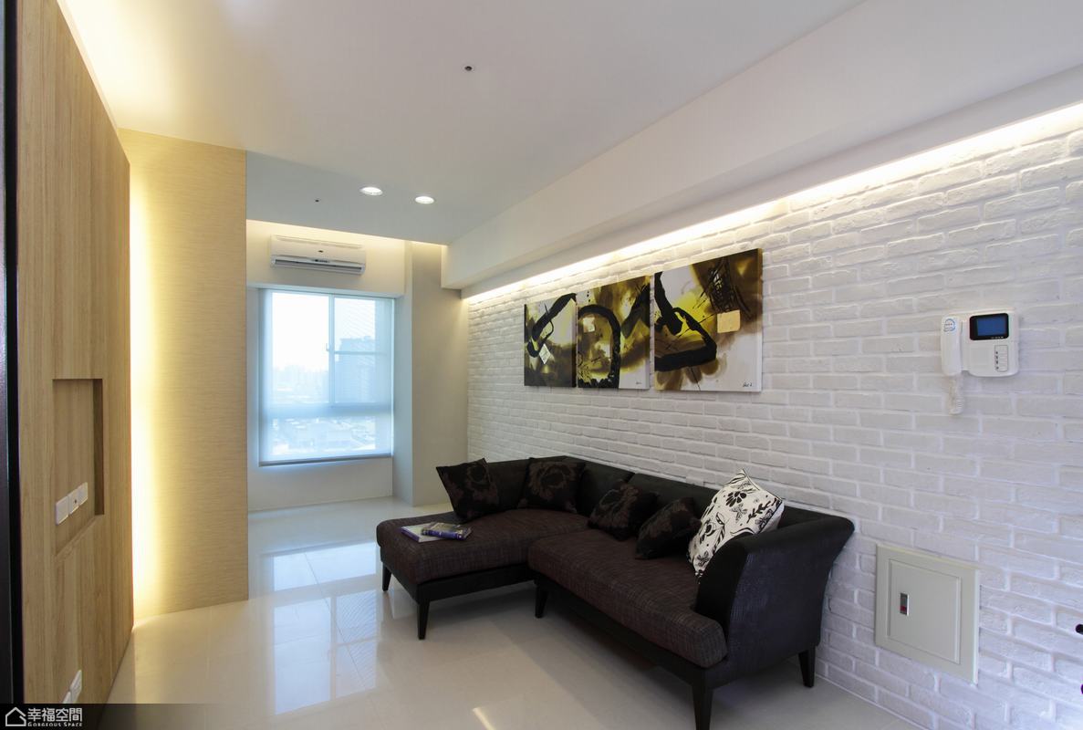 loft风格,简洁,公寓装修,沙发背景墙