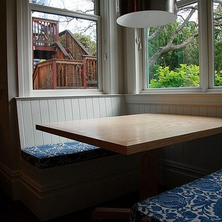 现代简约风格卧室复式客厅装饰卧室温馨红木家具餐桌图片