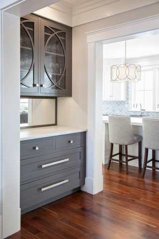 现代简约风格厨房50平复式大方简洁客厅收纳柜效果图