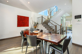 现代简约风格客厅小清新富裕型家庭餐桌图片