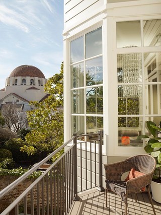 现代简约风格餐厅浪漫卧室富裕型阳台护栏设计图
