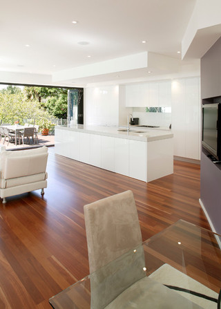 现代简约风格厨房300平别墅小清新复合地板图片