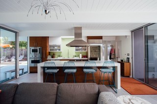 混搭风格2013别墅及经济型开放式厨房客厅设计图纸