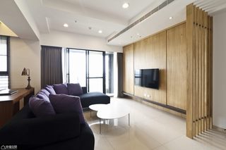 北欧风格公寓舒适客厅设计