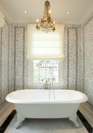 美式风格客厅200平米别墅浪漫卧室卫生间浴缸效果图