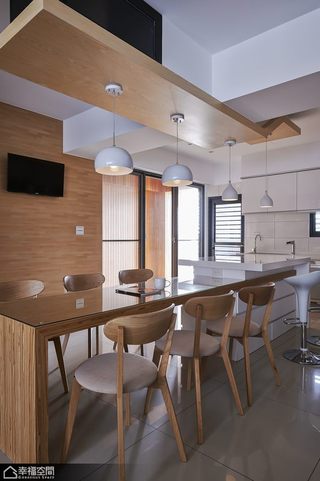 现代简约风格公寓舒适餐厅改造