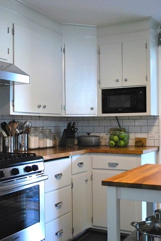 新古典风格客厅温馨2平米厨房整体橱柜定制