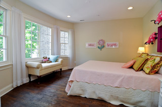 现代简约风格餐厅精装公寓温馨卧室10平米小卧室装修图片